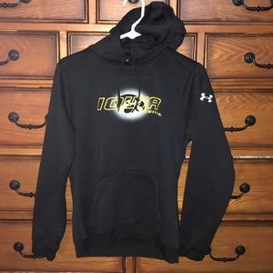 Women’s Iowa Hawkeye hooded UA sweatshirt